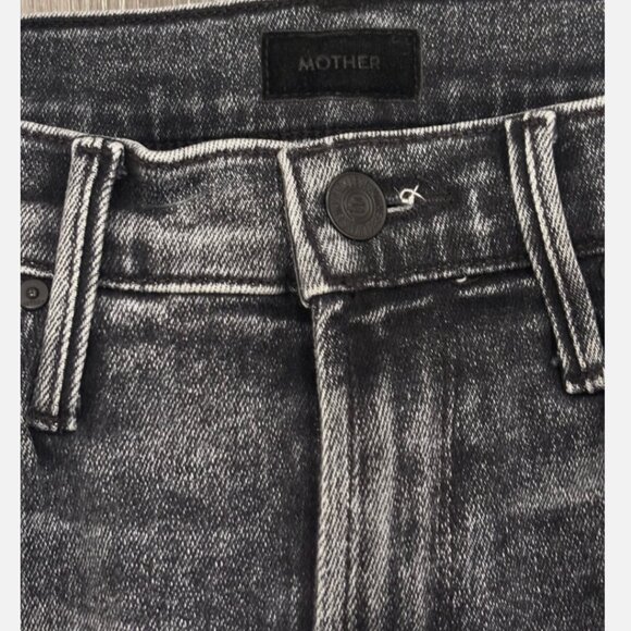 Mother High Waisted Runaway Flare Jeans Train Stops Womens 26 - Picture 7 of 9